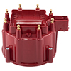 Distributor Cap & Rotor, Red, Clamshell.