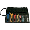 A N Full 8-Pc Wrench Set In Fold-Over Pouch.