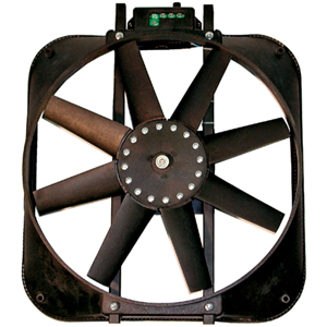 Proform High Performance 15" Electric Fan with Thermostat, Universal Fit