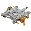 Aluminum Throttle Base Plate, 650, 700, 750, 800 Cfm, Mechanical Secondary