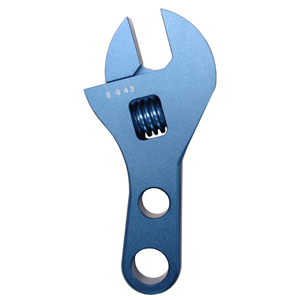 Compact Aluminum Adjustable An Wrench: 3An - 8An