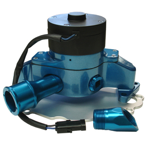 Proform Electric Water Pump, Small Block Ford, Blue Epoxy Coated Finish