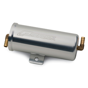 Proform Billet Aluminum Universal Radiator Over Flow Can, Natural Anodized