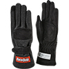 RaceQuip 2-Layer SFI-5 Glove, Black, Kid Small