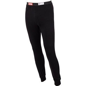 RaceQuip SFI 3.3 Fire Retardant Underwear Bottom, Black, Size X-Small