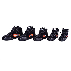 RaceQuip Euro Carbon-L Series Race Shoes, Size Youth Size 12
