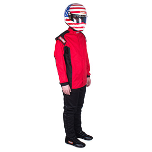 RaceQuip Chevron-1 Jacket SFI-1 Red, Size 3X-Large