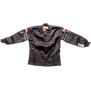 RaceQuip SFI-1 Jr Jacket Black Trim, Kids Large