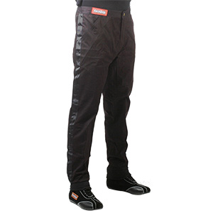 RaceQuip SFI-1 Jr Pants Black Trim, Kids Large
