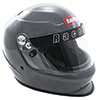 RaceQuip Pro Youth Jr Kids Full-Face Model SFI 24.1 Auto Racing Helmet: Gloss Steel