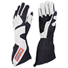 RaceQuip SFI-5 Driving Glove, Gray/Black, Long Angle Cut, Size 2X-Large