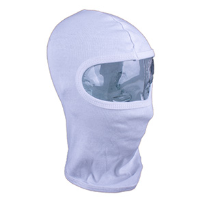 RaceQuip Non-Fire Retardant Head Sock Balaclava, White, Package of 10