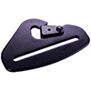 RaceQuip Snap Hook End Seat Belt Mounting Hardware; Fits 3 Inch Belts