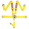 RaceQuip Latch & Link Racing Harness, 5-Point, Yellow