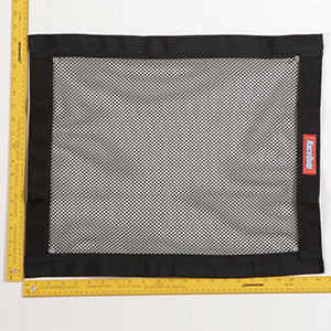 Mesh Window Net  Black