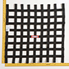 RaceQuip 24" x 24" SFI Ribbon Net, Black