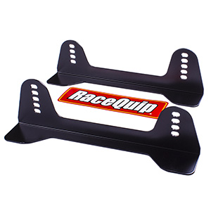 RaceQuip Tall Steel Seat Mount Brackets; 4 inch Maximum Height
