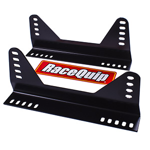 RaceQuip Tall Steel Seat Mount Brackets; 6 inch Maximum Height