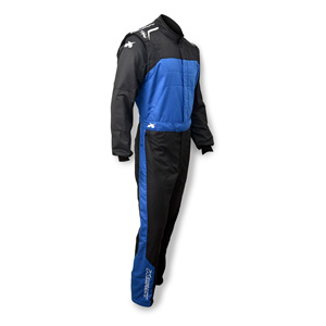 Impact Racing Suit - Racer 2.4, 1pc, Large, Black/Blue