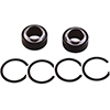 QA1 Bearing Kit, Emb 5/8 X 5/8 Wide. Bearings & Snap Rings