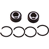 QA1 Bearing Kit, Emb 1/2" X 5/8"  Wide. Bearings & Snap Rings