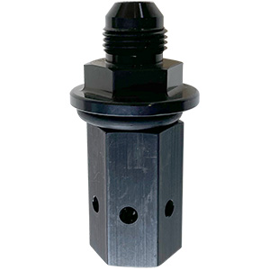 Schultz 8AN Rollover Vent Valve Assembly With O-Ring Seal