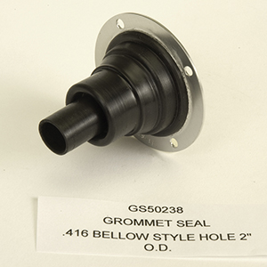 Seals It Grommet Seal .400 I.D. Hole 2 Inch O.D.(Bellow Style)