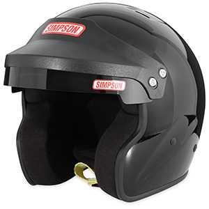 Simpson Cruiser 2.0 Open Face Helmet, SA2020, Size 2X-Large, 63-64cm, Black