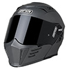 Simpson Motorcycle Mod Bandit Helmet, Flat Alloy, Size Large