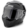 Simpson Motorcycle Mod Bandit Helmet, Black, Size Large