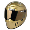 Simpson Motorcycle Outlaw Bandit Helmet, 24K Gold, Size X-Small