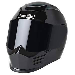 Simpson Motorcycle Speed Bandit Helmet, Black, Size X-Small