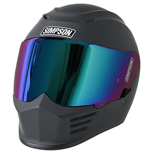 Simpson Motorcycle Speed Bandit Helmet, Matte Black, Size X-Small