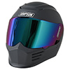 Simpson Motorcycle Speed Bandit Helmet, Matte Black, Size 2X-Large