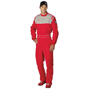 Simpson Sportsman Elite II 2-Layer Pants With Slc Large Red Nomex Sfi-5 1503313