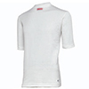Simpson Memory Fit Short Sleeve Racing Top, White, Size Small