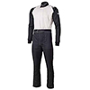 Simpson Sportsman Elite III 2-Layer Racing Suit, 1-Piece, Black, Size Large