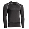 Simpson Pro-Fit Base Layer, Top, Black, Size Medium/Large