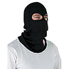 Simpson CarbonX Balaclava Head Sock, Dual Eyeport, Black