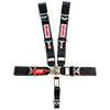 Simpson Latch & Link Racing Seat Belt Set, 5-Point, Black