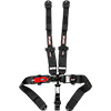 Simpson Latch & Link Racing Harness, Individual Shoulder Belts, Black, 5-Point