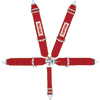 Simpson Latch & Link Individual Racing Harness, 5-Point, Red