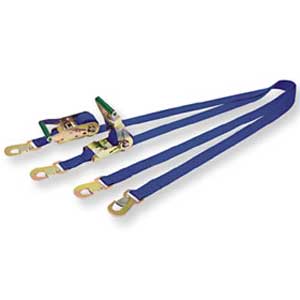 Simpson Ratchet Tie Downs, Black