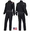 Simpson STD.49 Signature Knit Racing Suit, SFI-20, Blue, Size Medium