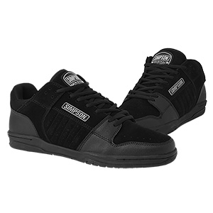 Simpson Blacktop Shoe, Black, Size 9.5