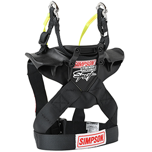 Simpson Hybrid Sport Restraints, Large With Sliding Tether & Quick Release Tethers