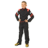 Simpson Legend II Series Youth Driving Suit, Black/Black, Size Large