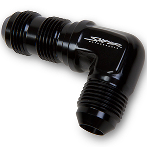 Sniper 23506063 -6 90 Deg. Bulkhead Fitting Black