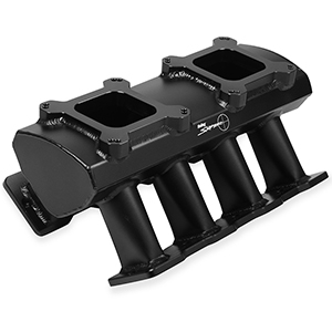 Sniper 821062 Hi-Ram Sheet Metal Fabricated Intake Manifold - Ls1/Ls2/Ls6, Black