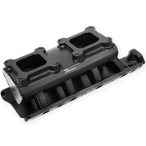 Sniper 827072 Sheet Metal Fabricated Intake Manifold - Ford 289-302, Black